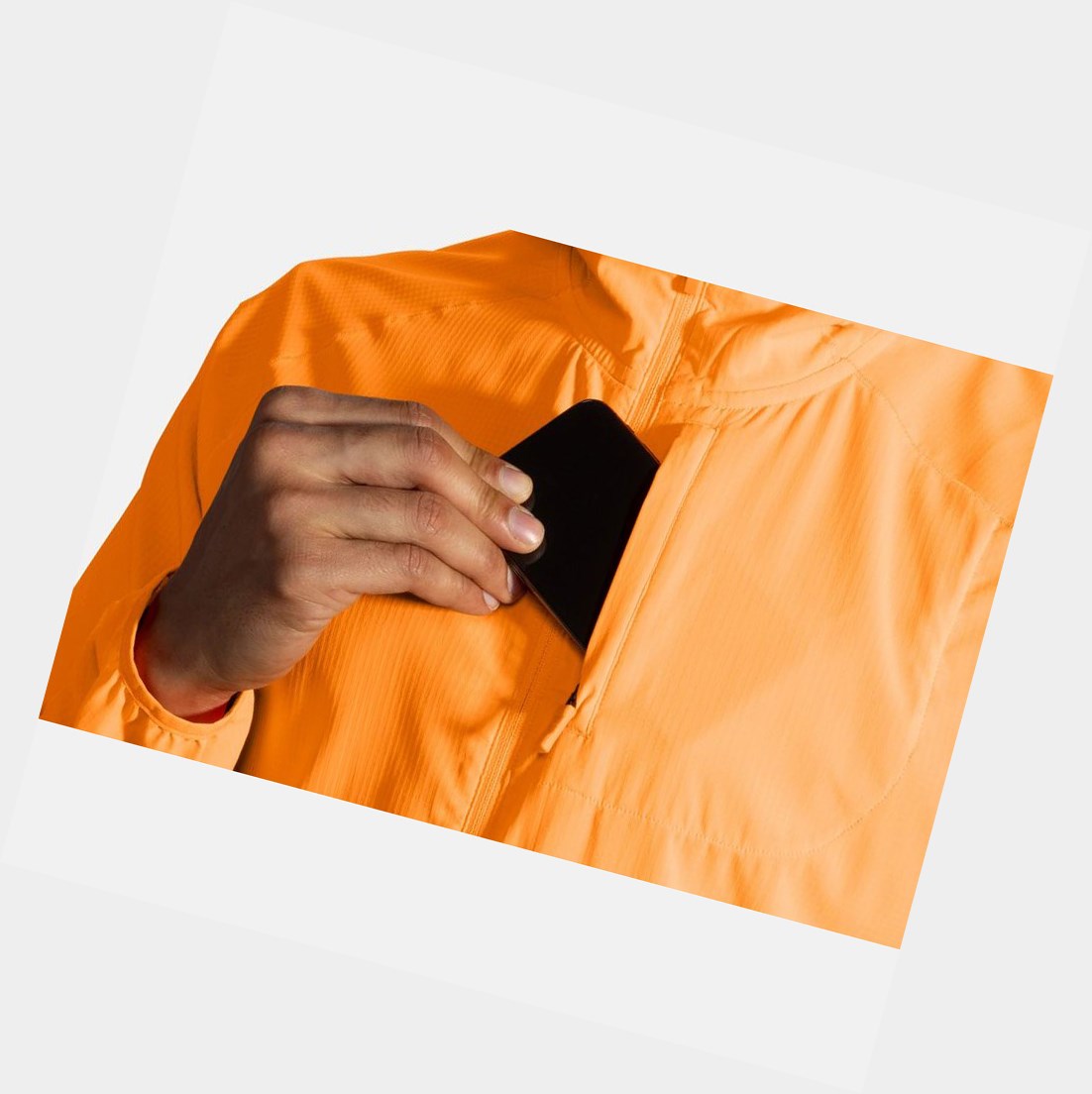 Vêtements D'extérieur Brooks Canopy Orange Homme | KXC-72300234