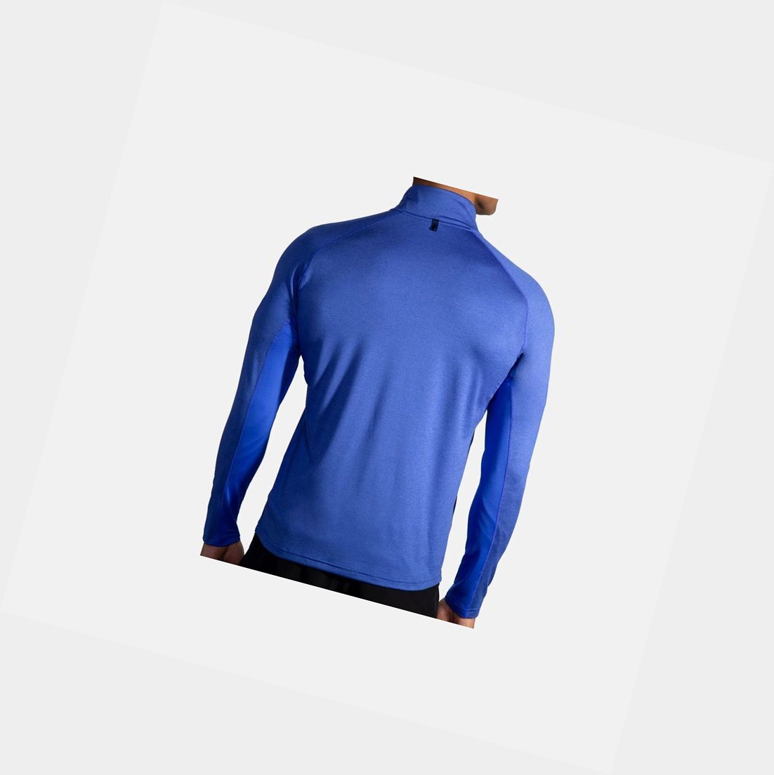 Vêtements D'extérieur Brooks Dash 1/2 Zip Bleu Homme | TRQ-94959159