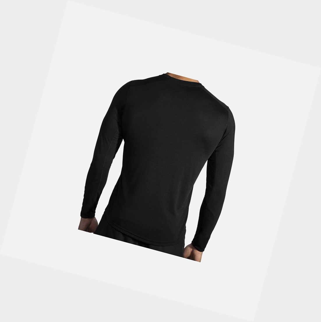 Hauts Brooks Distance Long Sleeve Noir Homme | RJR-95157223