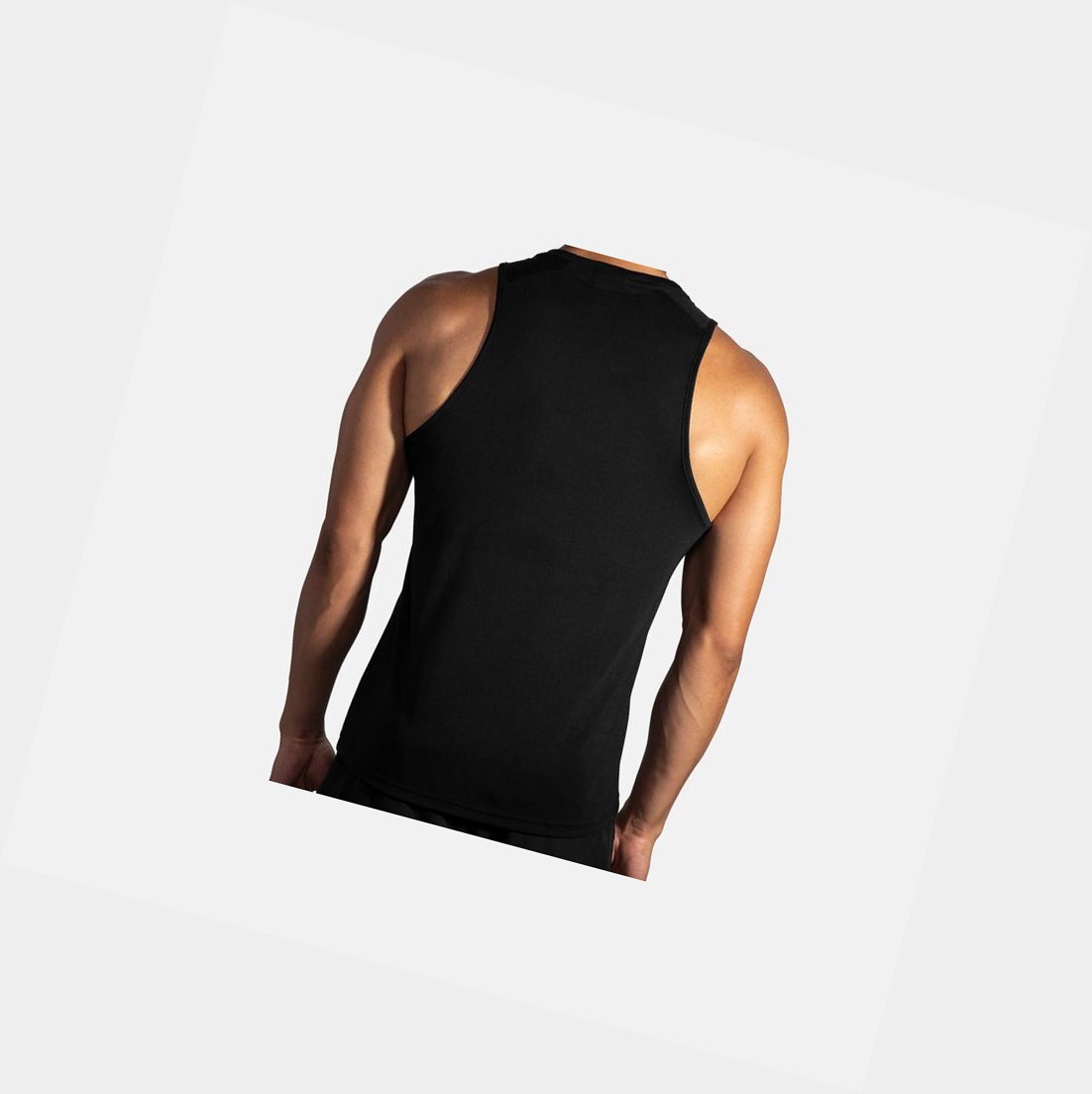 Hauts Brooks Distance Tank Noir Homme | DVH-67230067