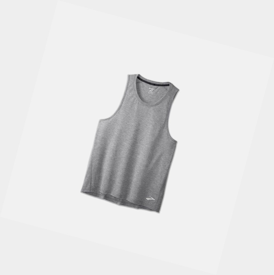 Hauts Brooks Distance Tank Heather Ash Homme | HGK-76734148