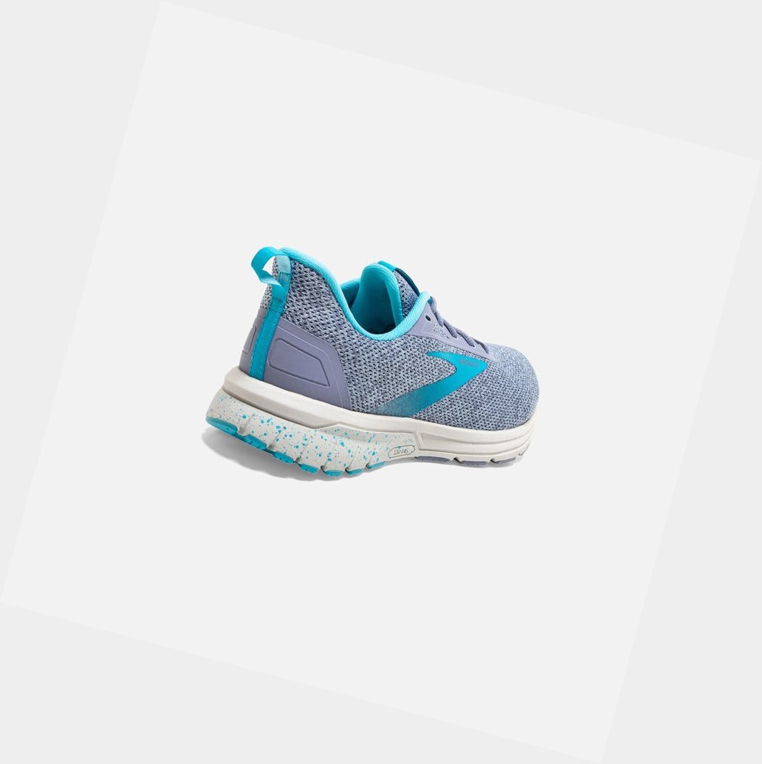 Chaussures Running Route Brooks Anthem 3 Grise Bleu Femme | NPB-40880068