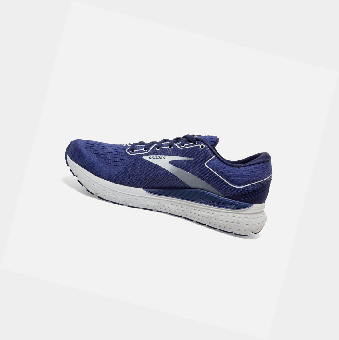 Chaussures Running Route Brooks Transcend 7 Noir Grise Bleu Marine Homme | OKN-19072052