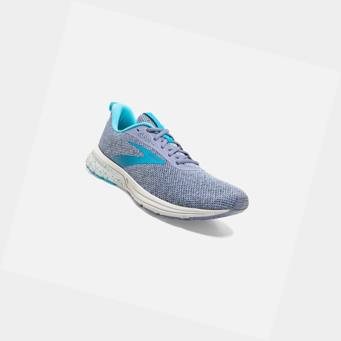 Chaussures Running Route Brooks Anthem 3 Grise Bleu Femme | NPB-40880068