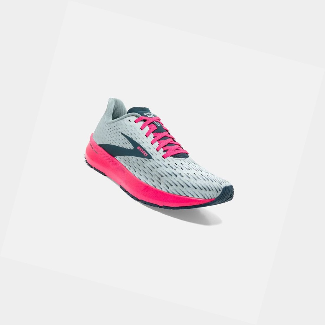 Chaussures Running Route Brooks Hyperion Tempo Bleu Marine Rose Femme | LSF-66279641