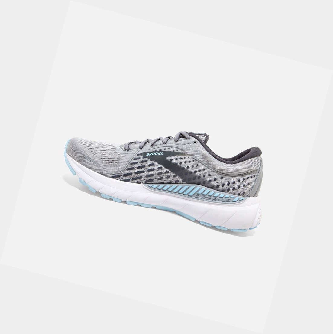 Chaussures de Marche Brooks Adrenaline GTS 21 Bleu Clair Femme | RZW-60247234