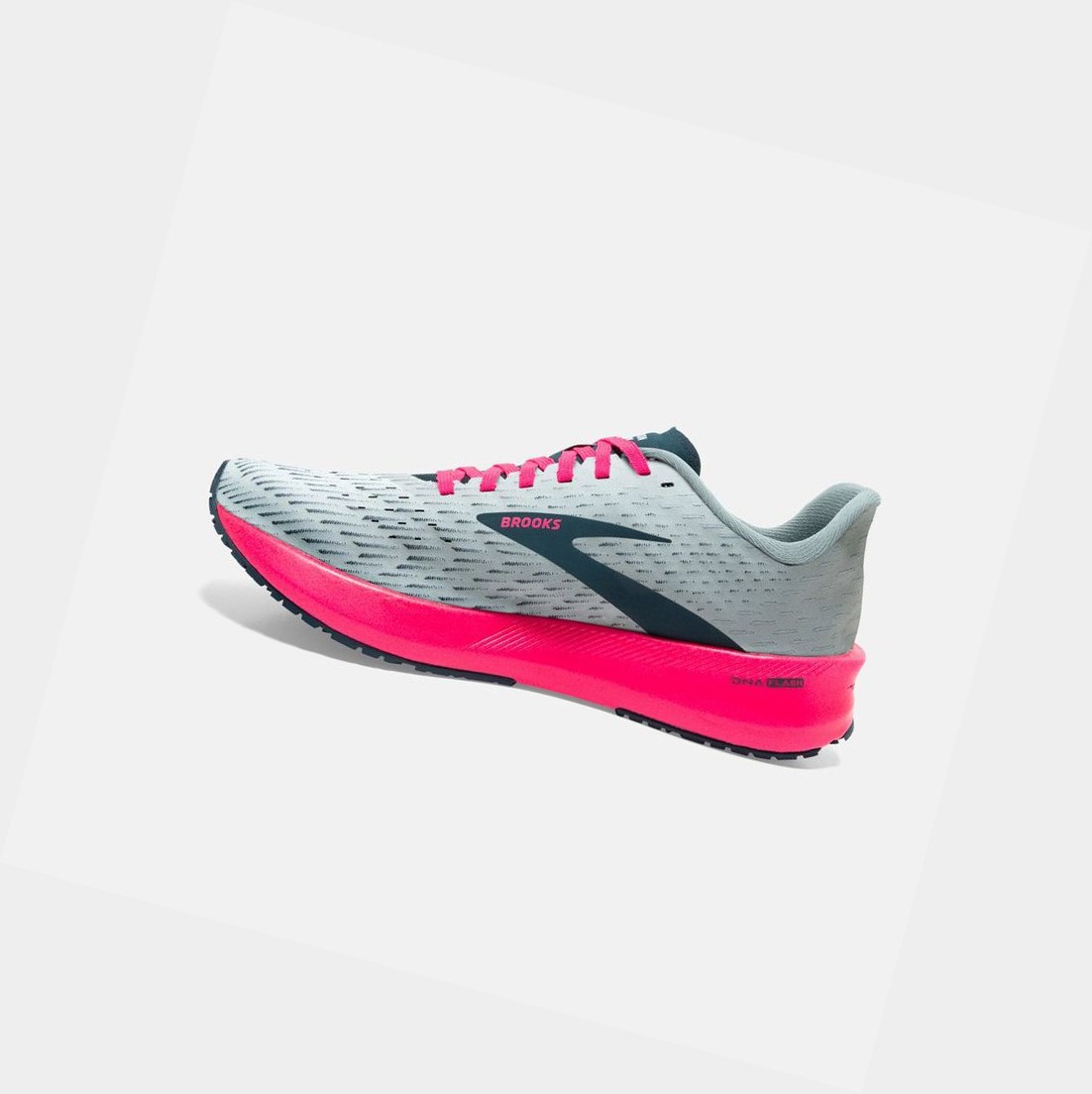 Chaussures Running Route Brooks Hyperion Tempo Bleu Marine Rose Femme | LSF-66279641