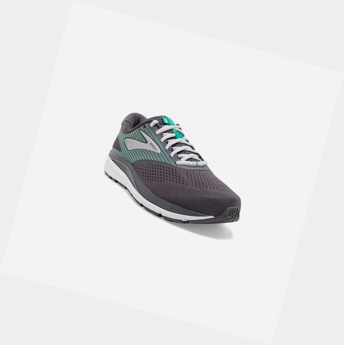 Chaussures Running Route Brooks Addiction 14 Blackened Pearl / Arcadia Femme | OKA-39548803