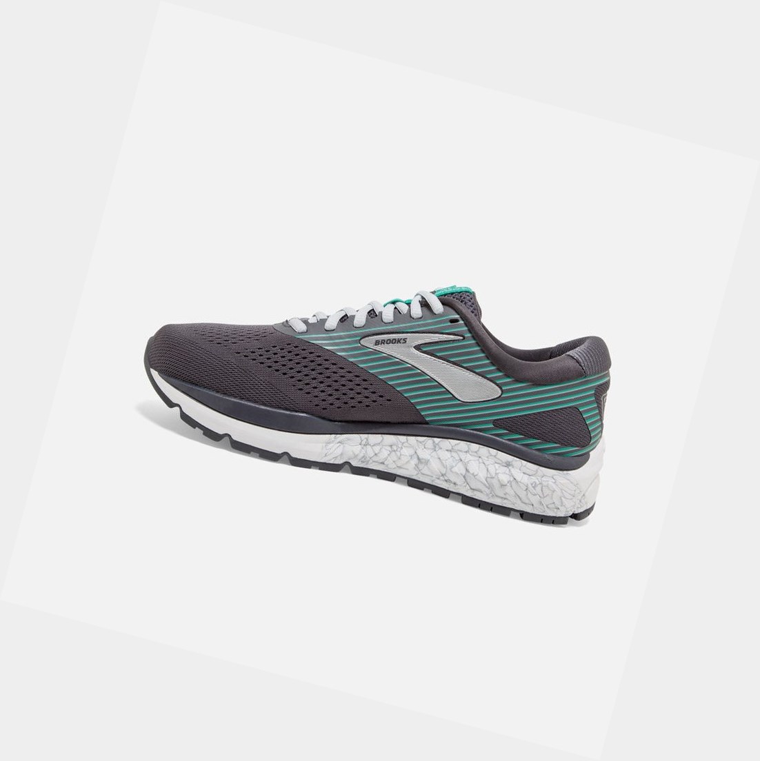 Chaussures Running Route Brooks Addiction 14 Blackened Pearl / Arcadia Femme | OKA-39548803