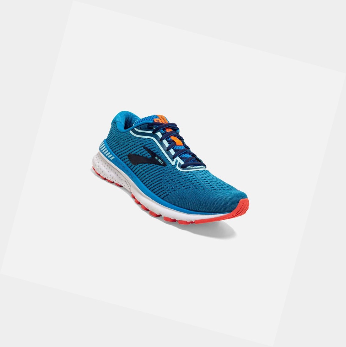 Chaussures Running Route Brooks Adrenaline GTS 20 Bleu Bleu Marine Corail Femme | LRW-84093770