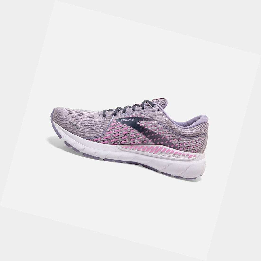 Chaussures Running Route Brooks Adrenaline GTS 21 Bleu Femme | BRL-04331455