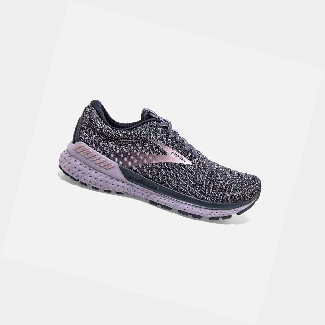 Chaussures Running Route Brooks Adrenaline GTS 21 Lavande Femme | SJX-13436529