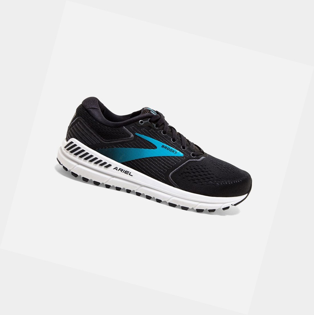 Chaussures Running Route Brooks Ariel '20 Noir Bleu Femme | GSS-24668162