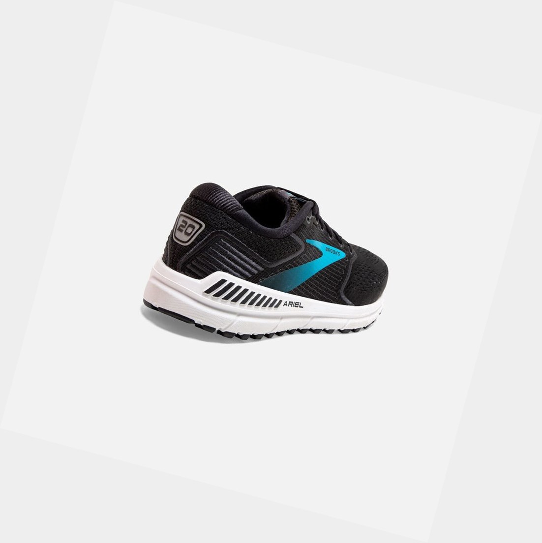 Chaussures Running Route Brooks Ariel '20 Noir Bleu Femme | GSS-24668162