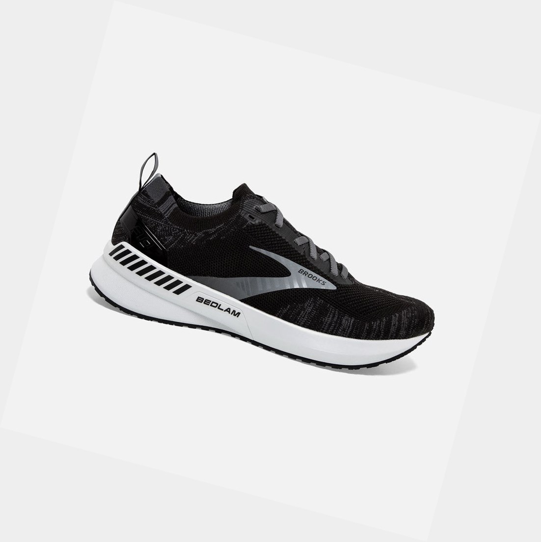 Chaussures Running Route Brooks Bedlam 3 Noir Blanche Femme | SPV-36064998