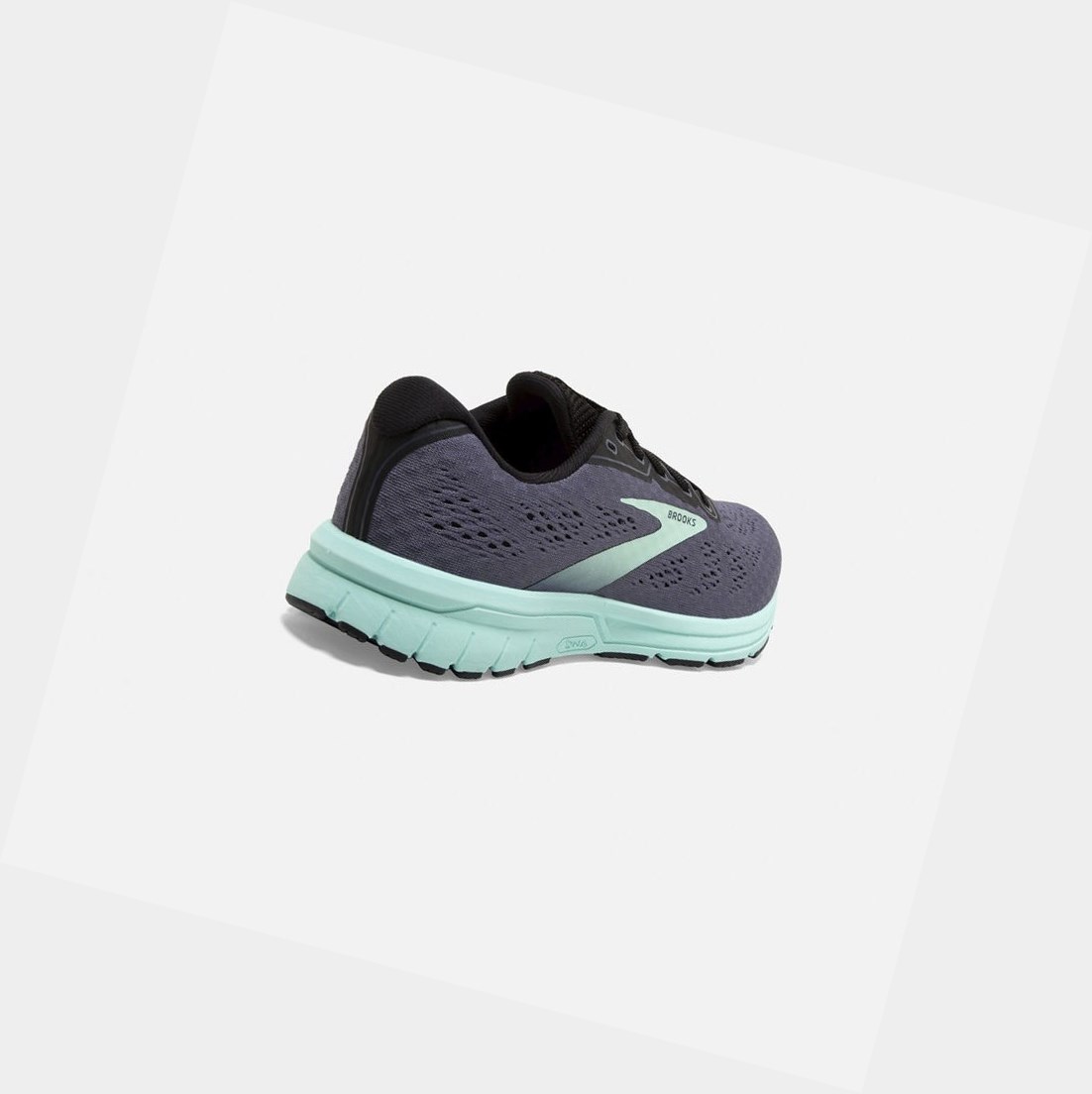 Chaussures Running Route Brooks Anthem 4 Noir Bleu Femme | HIO-77518444