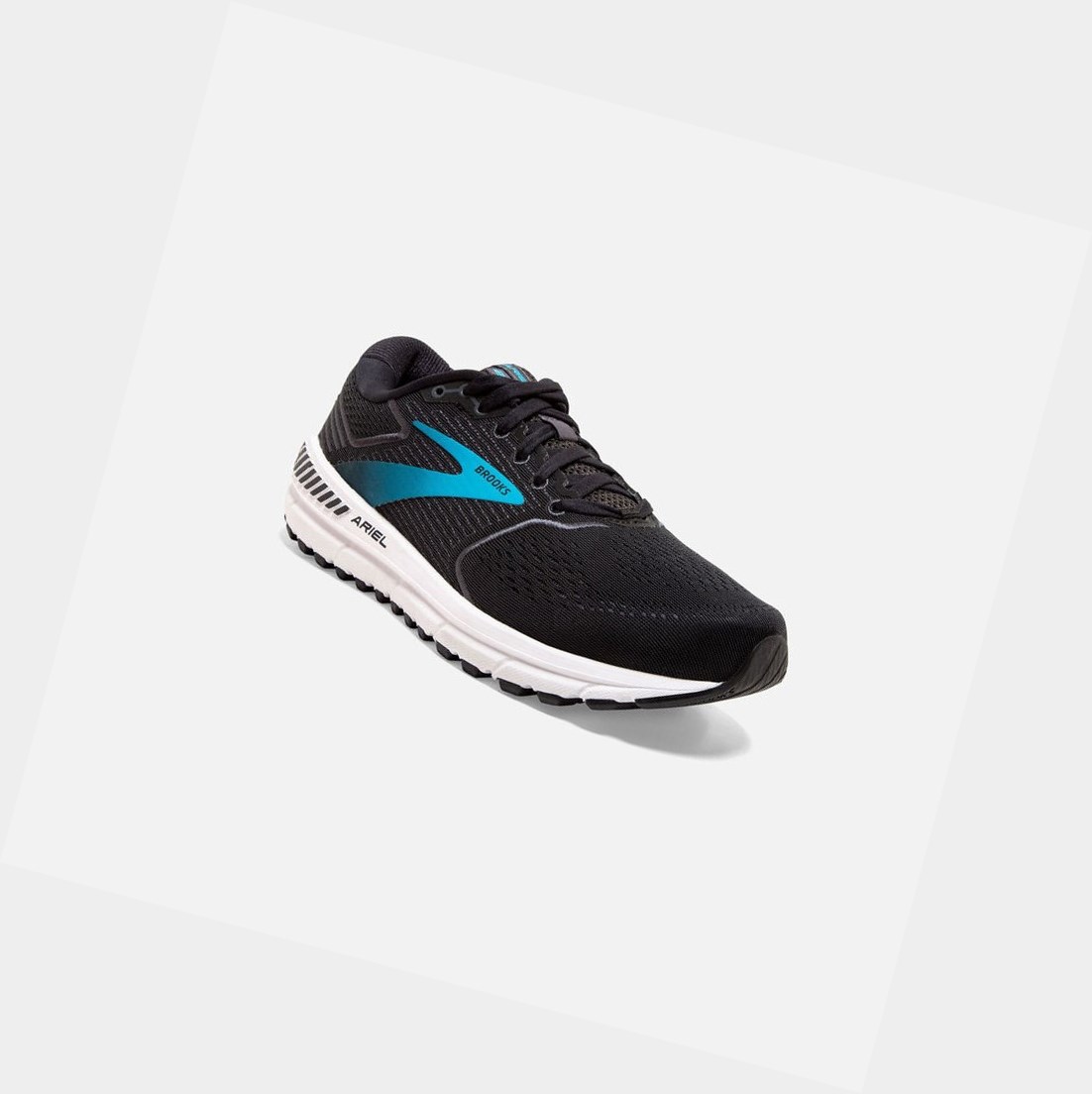 Chaussures Running Route Brooks Ariel '20 Noir Bleu Femme | GSS-24668162