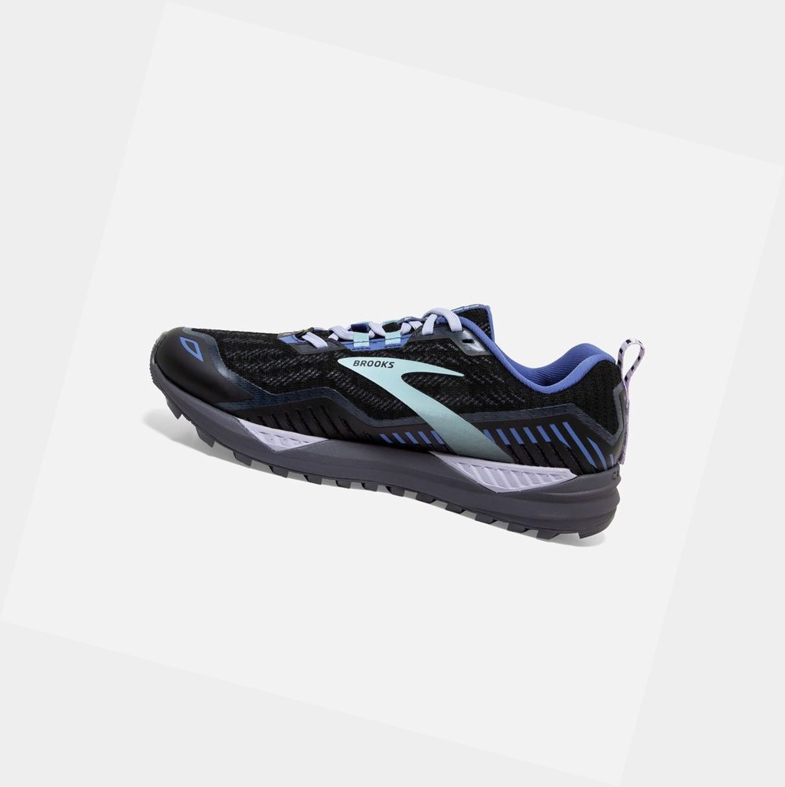 Chaussures Trail Brooks Cascadia 15 GTX Noir Bleu Femme | IHM-37933989