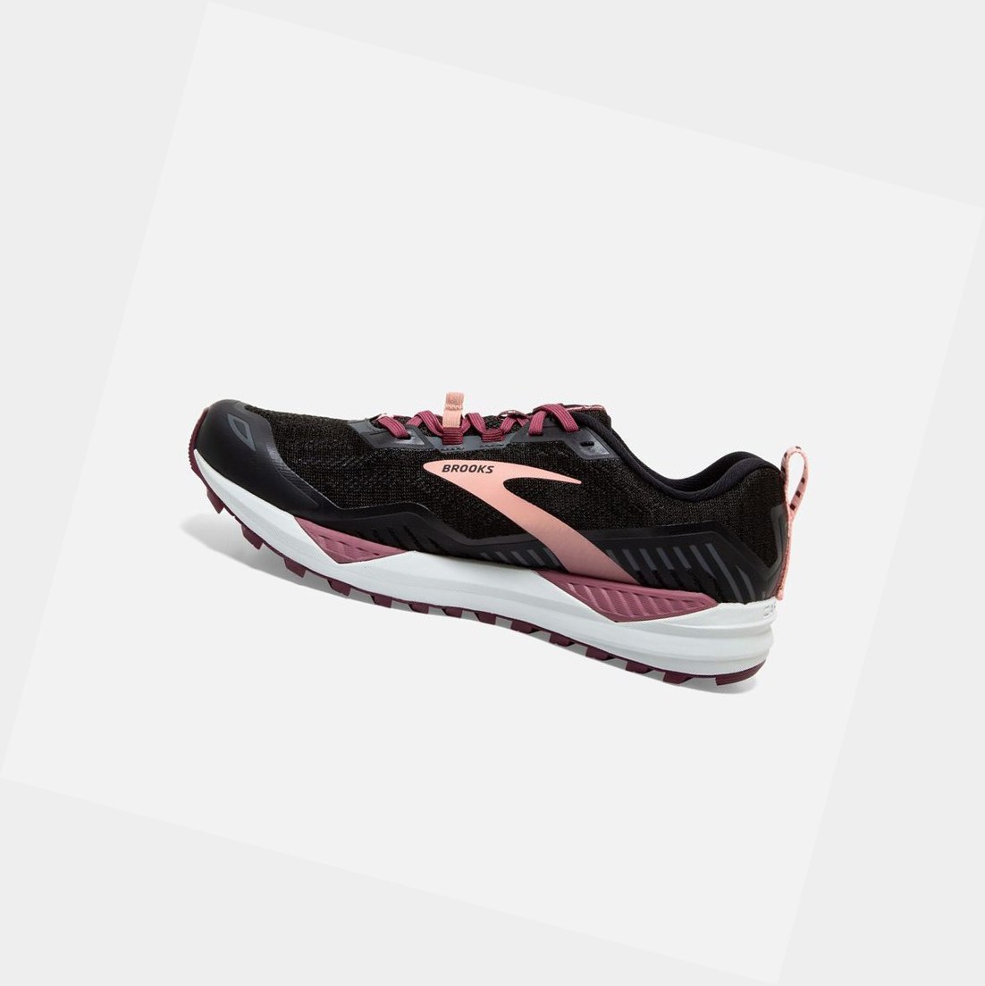 Chaussures Trail Brooks Cascadia 15 Noir Corail Femme | HQG-75080466