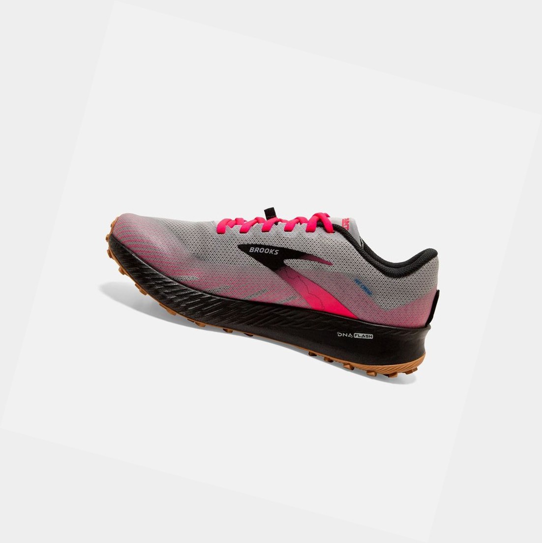 Chaussures Trail Brooks Catamount Rose Noir Femme | RGE-49621911