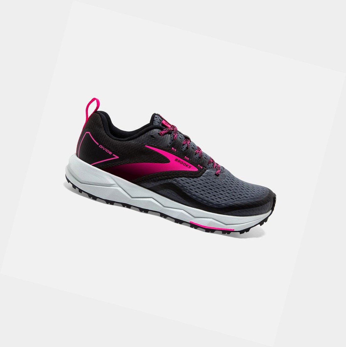 Chaussures Trail Brooks Divide 2 Noir Rose Femme | GMP-10210760