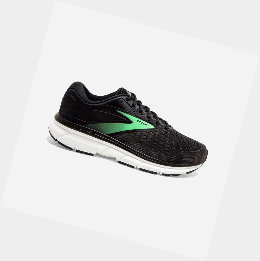 Chaussures Running Route Brooks Dyad 11 Noir Vert Femme | BNU-32748830