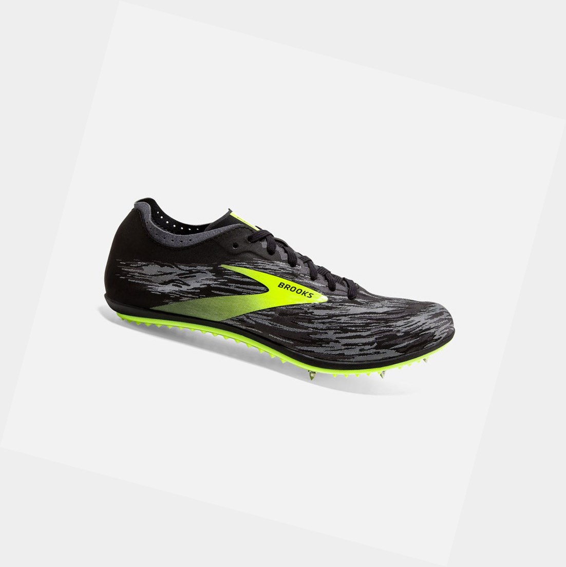 Chaussures de Sport Brooks ELMN8 v5 Noir Grise Femme | ZUR-84800020