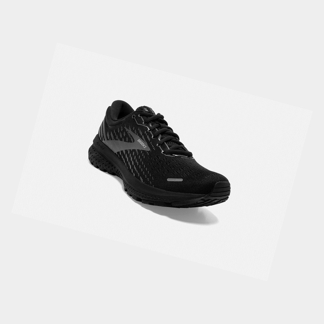 Chaussures Running Route Brooks Ghost 13 Noir Noir Femme | GNH-04603251