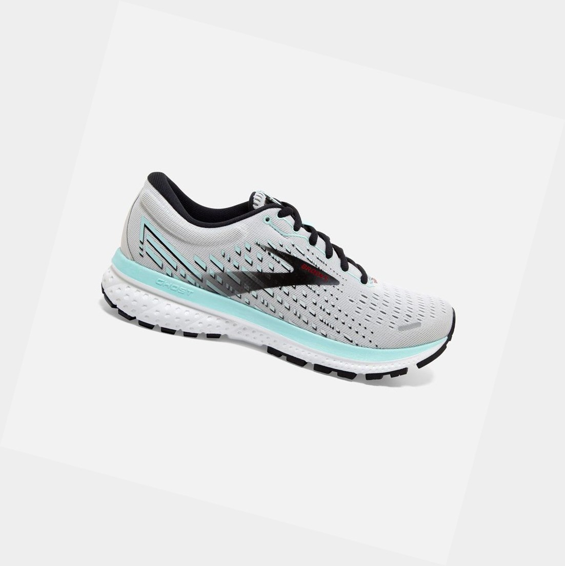 Chaussures Running Route Brooks Ghost 13 Grise Noir Femme | LNP-31961509