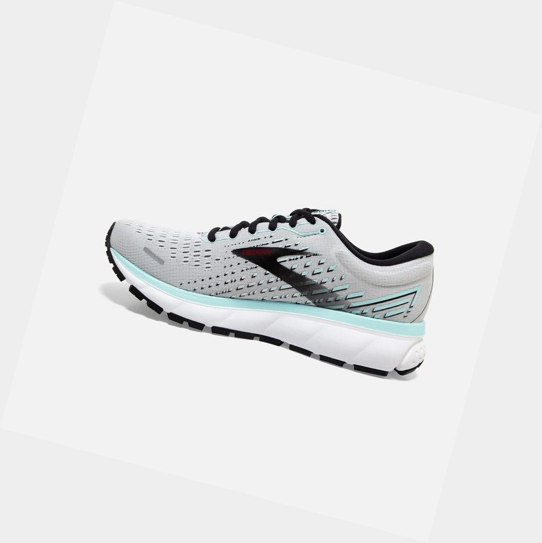 Chaussures Running Route Brooks Ghost 13 Grise Noir Femme | LNP-31961509