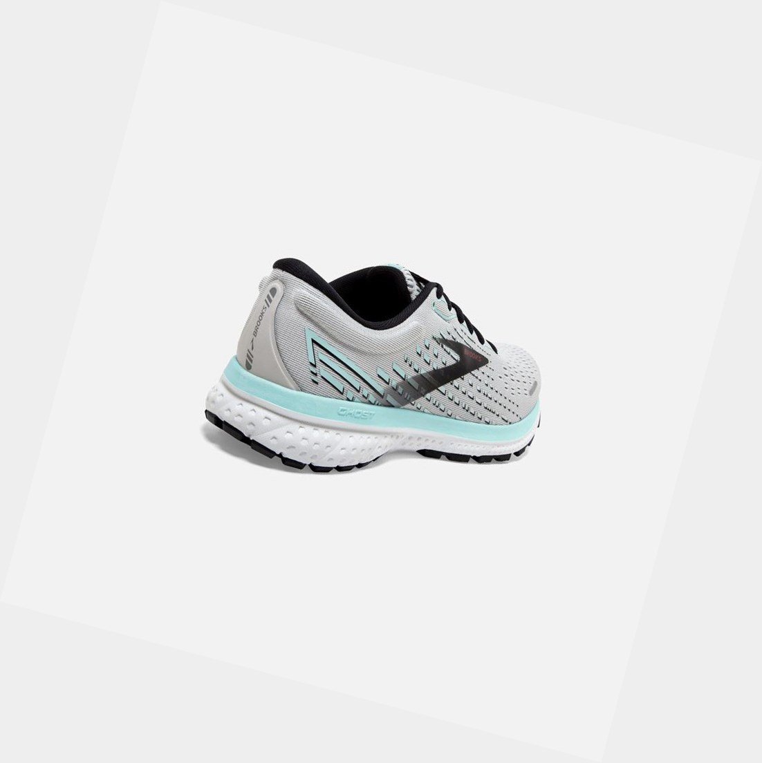 Chaussures Running Route Brooks Ghost 13 Grise Noir Femme | LNP-31961509