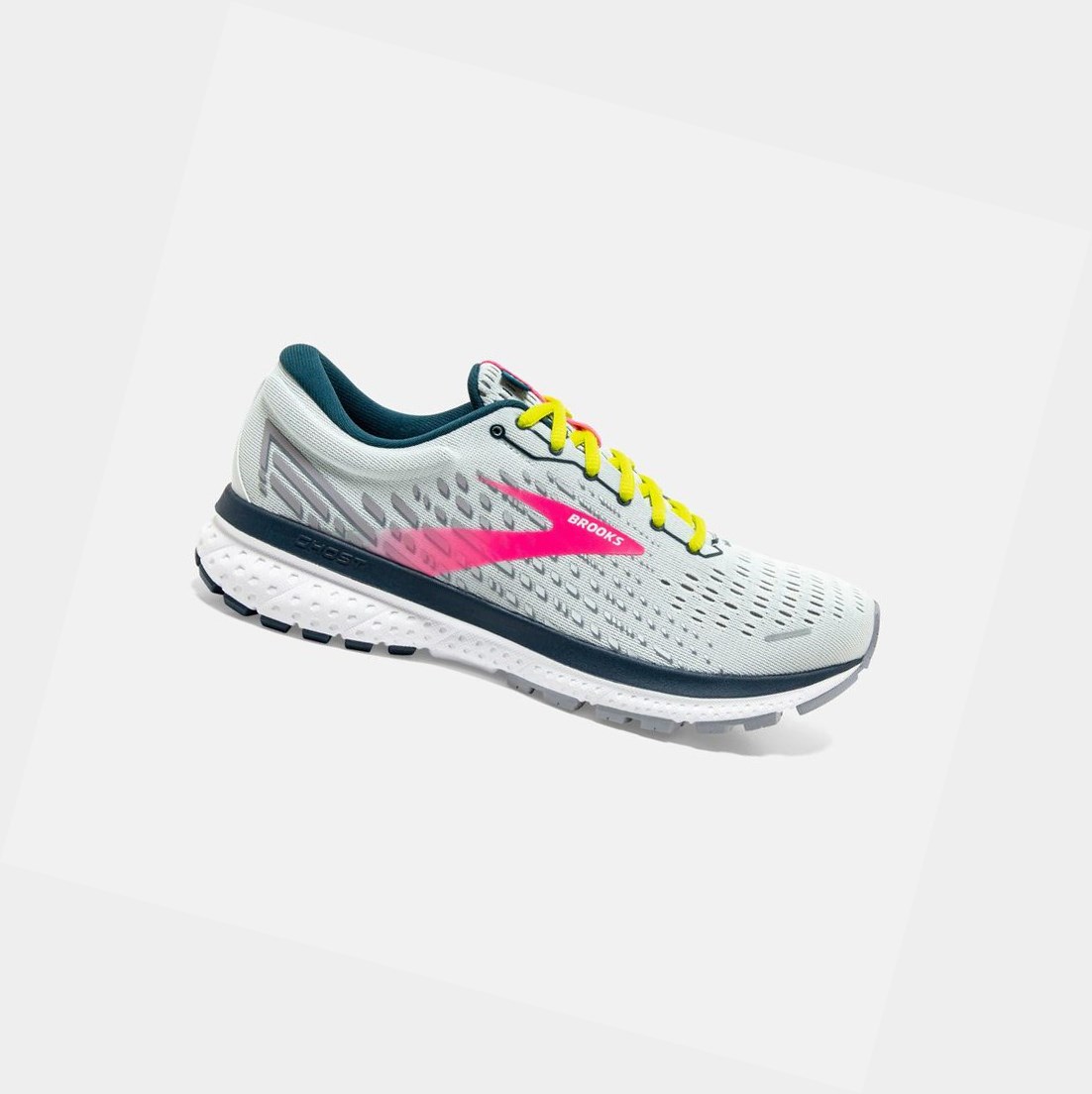 Chaussures Running Route Brooks Ghost 13 Rose Femme | JRV-47536472