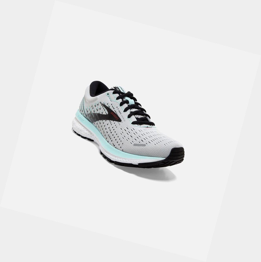 Chaussures Running Route Brooks Ghost 13 Grise Noir Femme | LNP-31961509