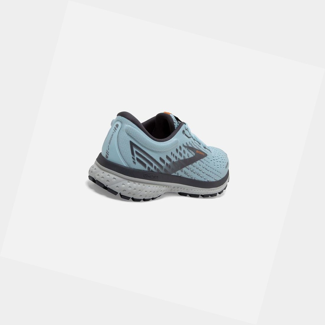 Chaussures Running Route Brooks Ghost 13 Bleu Clair Blanche Femme | ITI-70512188