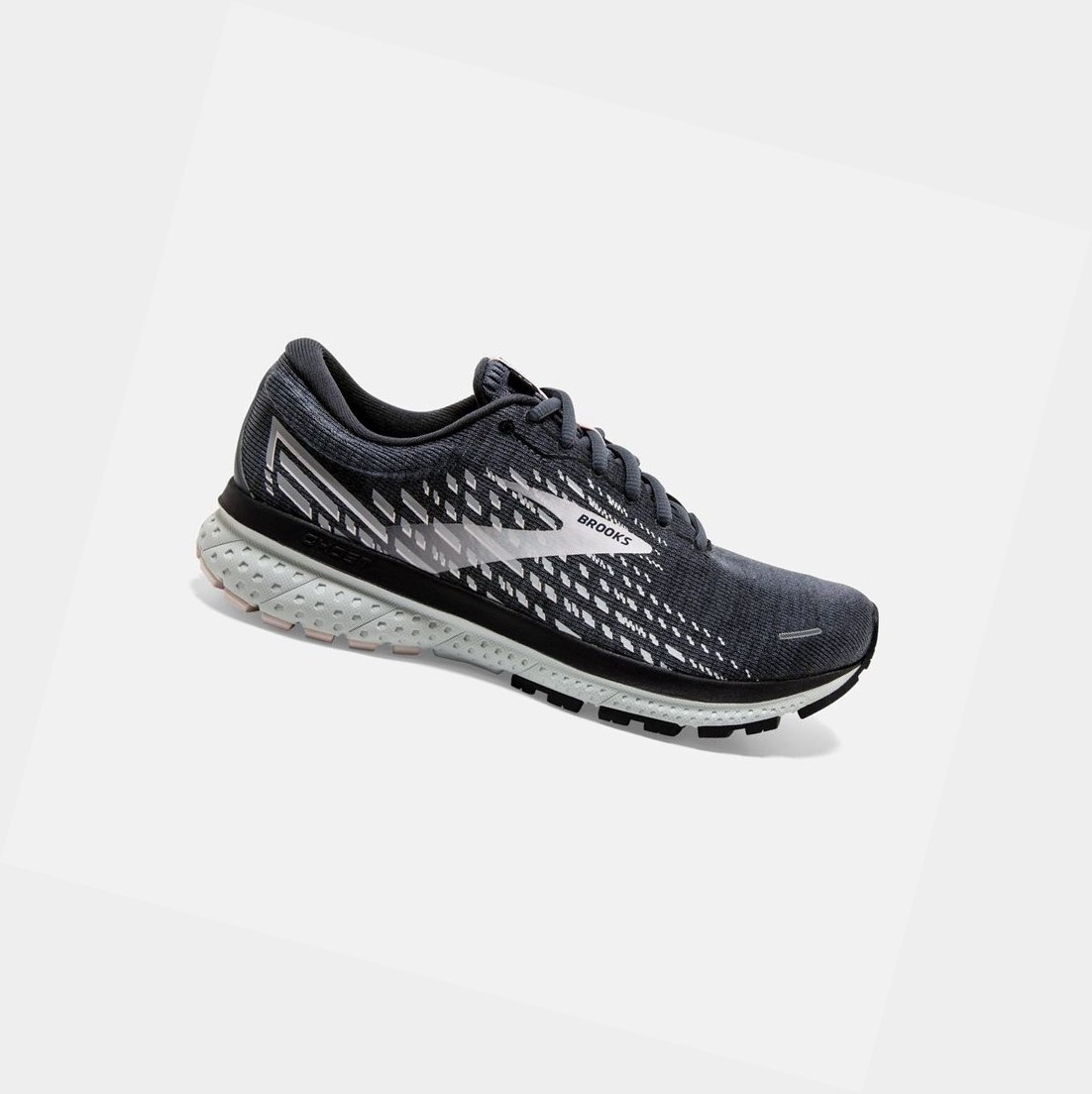 Chaussures Running Route Brooks Ghost 13 Noir Femme | XHN-21743792