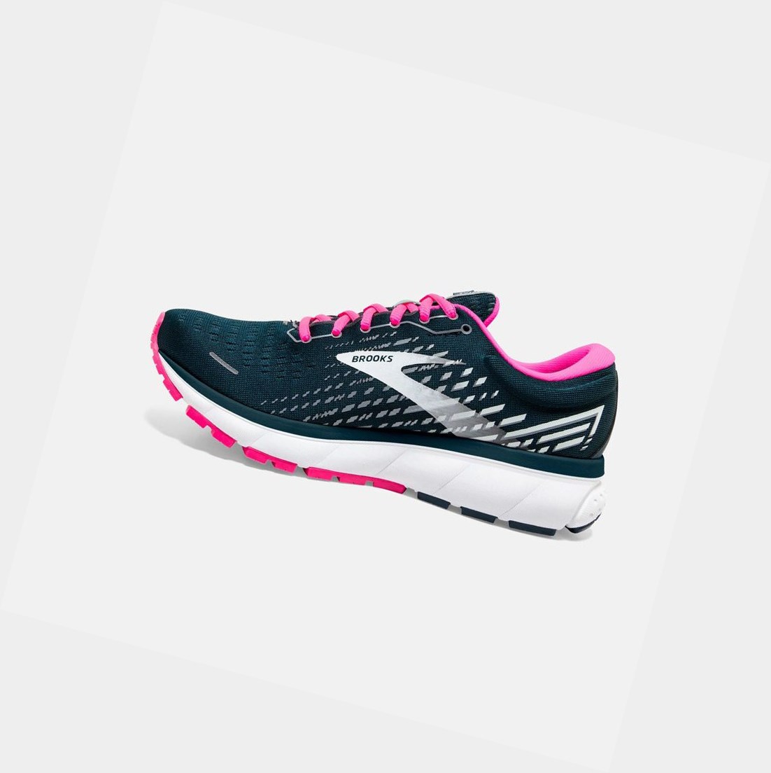 Chaussures Running Route Brooks Ghost 13 Rose Femme | OJD-84083366