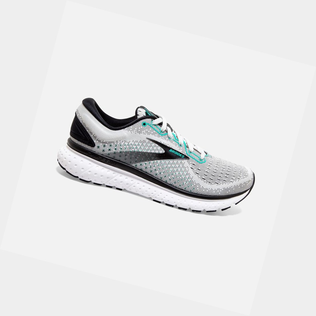 Chaussures Running Route Brooks Glycerin 18 Grise Noir Femme | OIR-83776421