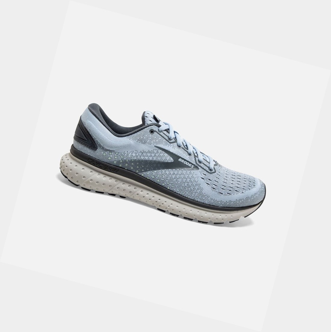 Chaussures Running Route Brooks Glycerin 18 Grise Femme | UUM-62480238