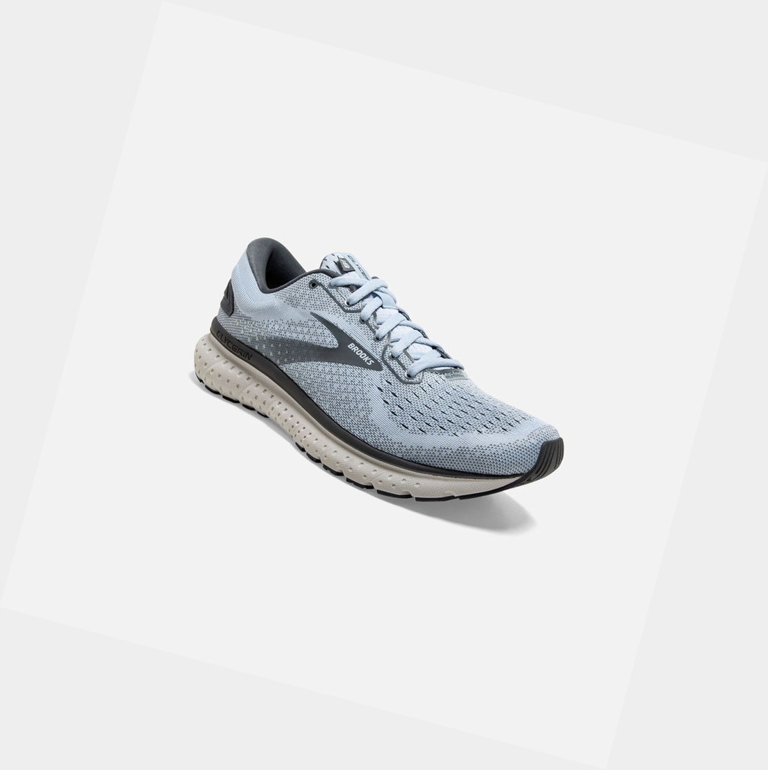 Chaussures Running Route Brooks Glycerin 18 Grise Femme | UUM-62480238