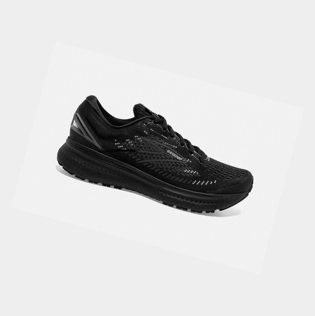 Chaussures Running Route Brooks Glycerin 19 Noir Femme | OJT-61195944