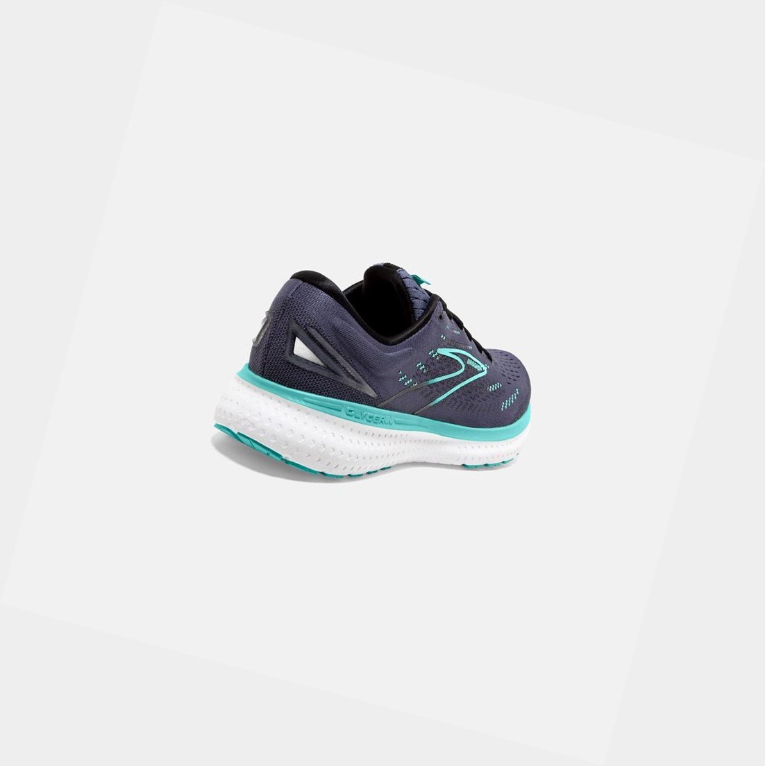 Chaussures Running Route Brooks Glycerin 19 Noir Bleu Femme | OSH-29044205