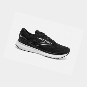 Chaussures Running Route Brooks Glycerin GTS 19 Noir Blanche Femme | OBE-86590933