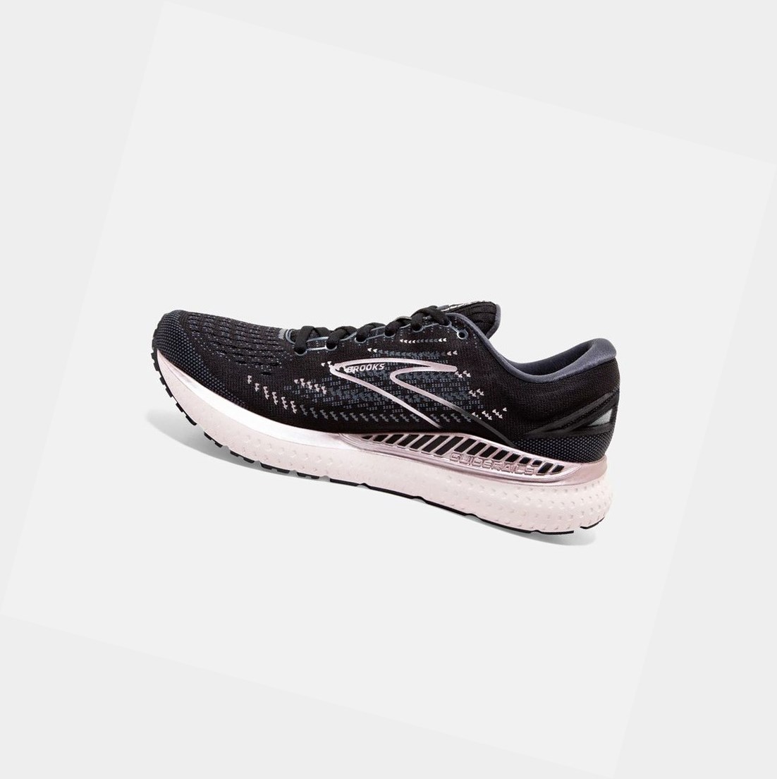 Chaussures Running Route Brooks Glycerin GTS 19 Noir Femme | UFM-49936772