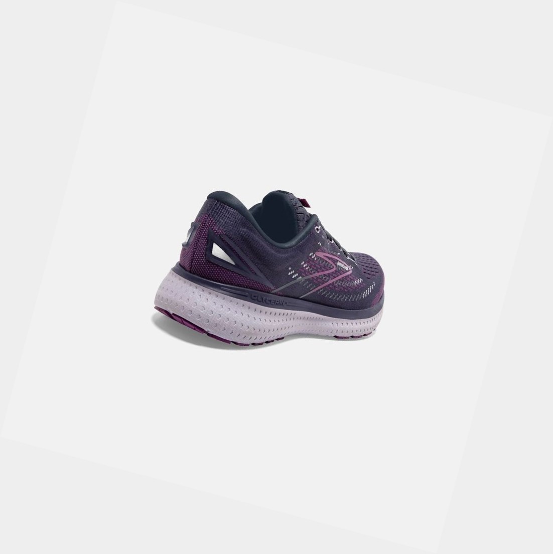 Chaussures Running Route Brooks Glycerin 19 Lavande Femme | VKM-85927039