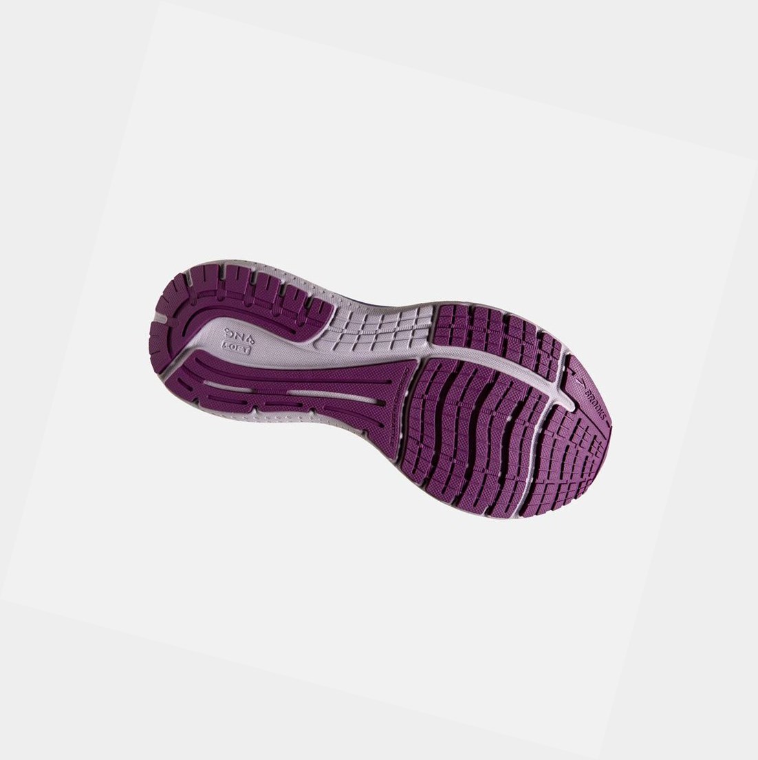 Chaussures Running Route Brooks Glycerin 19 Lavande Femme | VKM-85927039