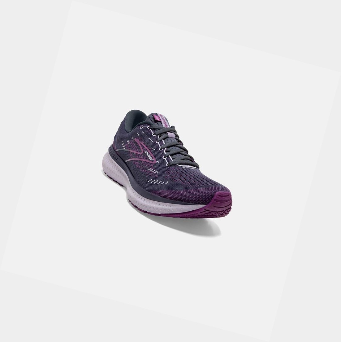 Chaussures Running Route Brooks Glycerin 19 Lavande Femme | VKM-85927039