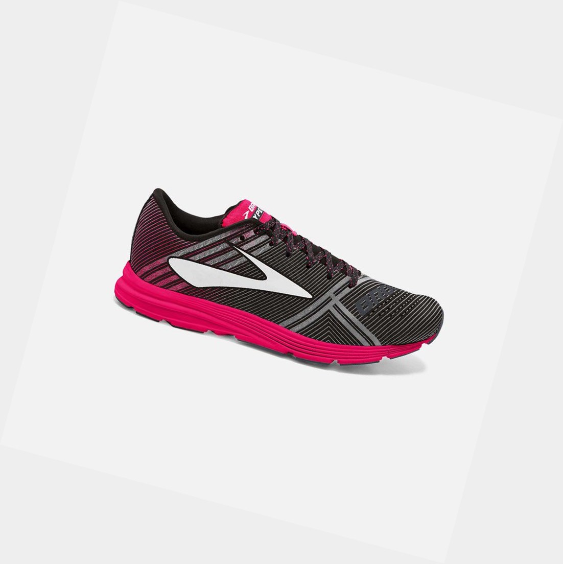 Chaussures Running Route Brooks Hyperion Noir Rose Femme | ACK-43482676