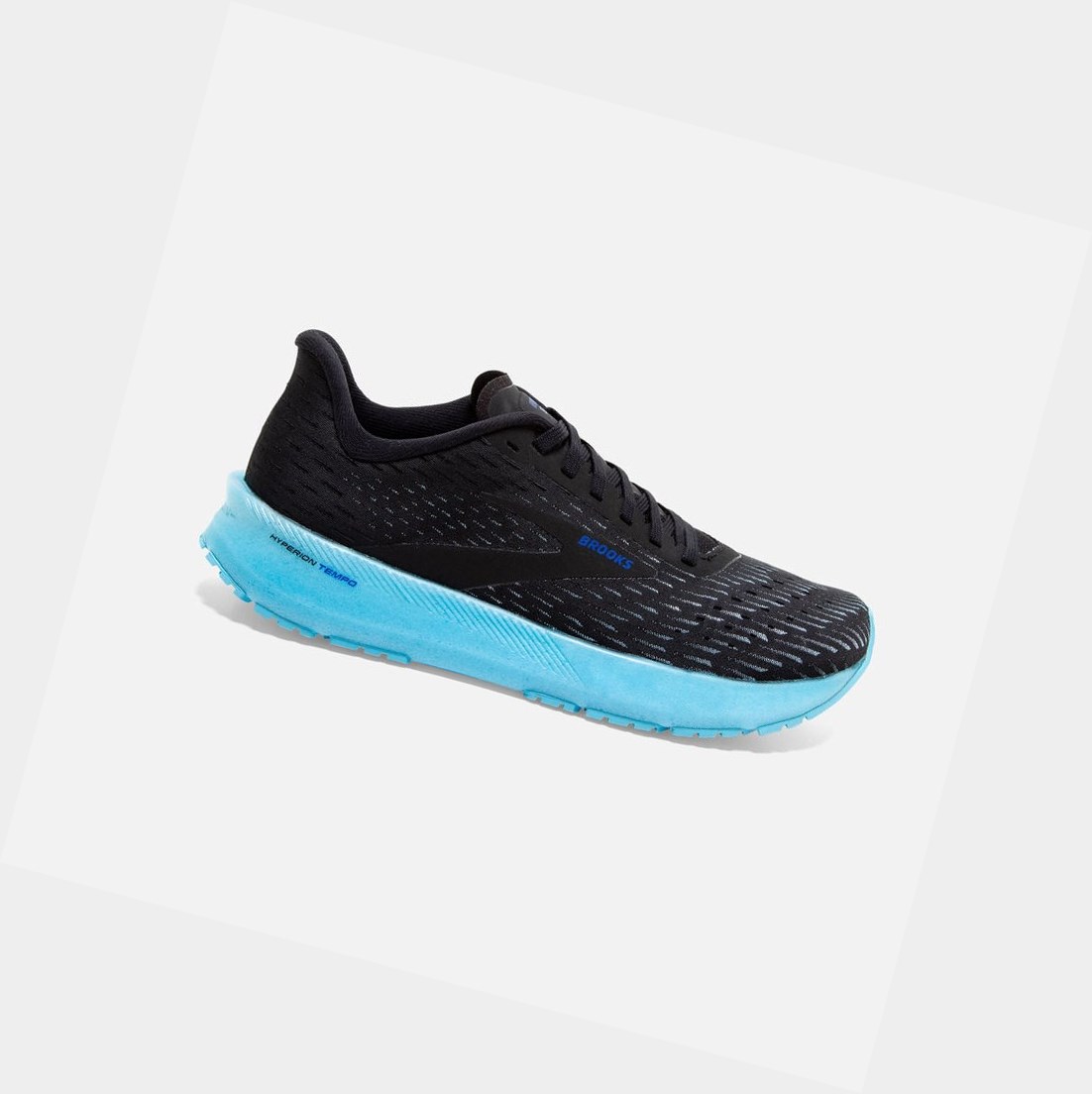 Chaussures Running Route Brooks Hyperion Tempo Noir Bleu Femme | ZDW-22895758