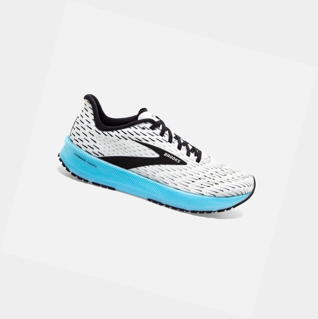 Chaussures Running Route Brooks Hyperion Tempo Blanche Noir Femme | JKO-88393696