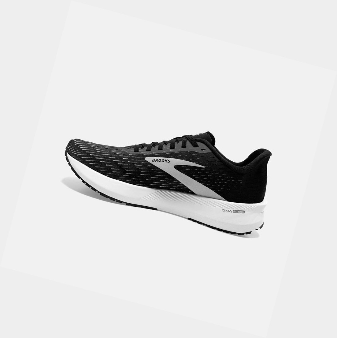 Chaussures Running Route Brooks Hyperion Tempo Noir Argent Blanche Femme | FKN-60514954